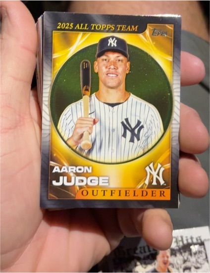 2025 Topps All Topps Team #ATT-6 Aaron Judge — front