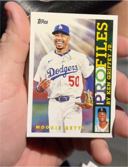 2026 Topps Series 1 Profiles #TP-8 Mookie Betts — front