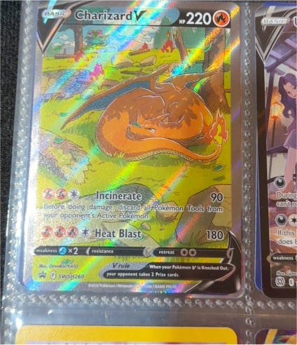 2022 Pokémon TCG #SWSH260 Charizard V — front