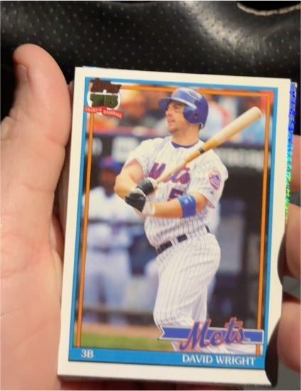 2026 Topps Series 1 #T91-66 David Wright New York Mets 1991 Topps — front