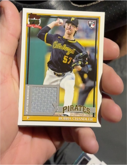 2026 Topps Series 1 #91R-BC Bubba Chandler — front
