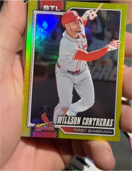 2026 Topps Series 1 #180 Willson Contreras — front