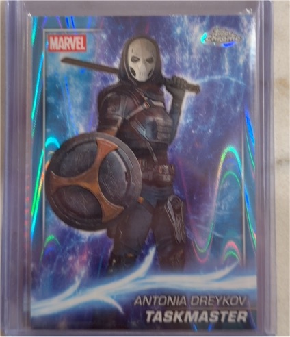 2025 Topps Chrome Marvel Studios #185 Antonia Dreykov Taskmaster — front