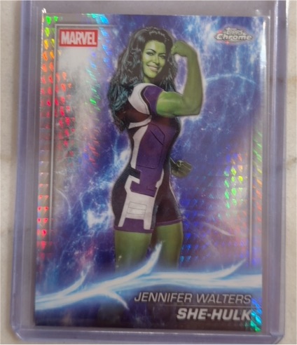 2025 Topps Chrome Marvel Studios #137 Jennifer Walters She-Hulk — front