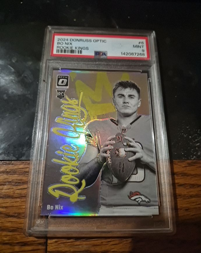 2024 Panini Donruss Optic Rookie Kings #6 Bo Nix — front
