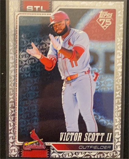 2026 Topps #221 Victor Scott II — front
