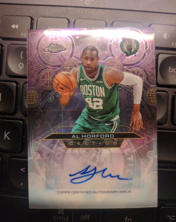 2025-26 Topps Chrome Chromographs #CH-AH Al Horford — front