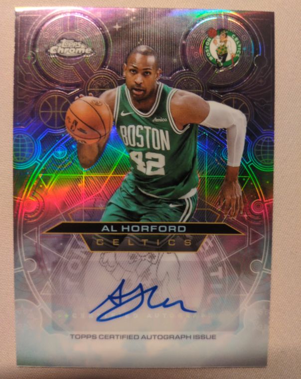2025-26 Topps Chrome Chromographs #CH-AH Al Horford — front