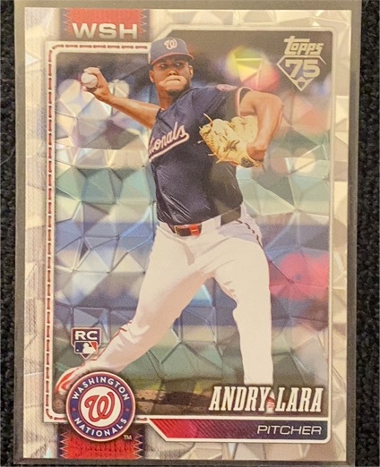 2026 Topps Series 1 #36 Andry Lara — front