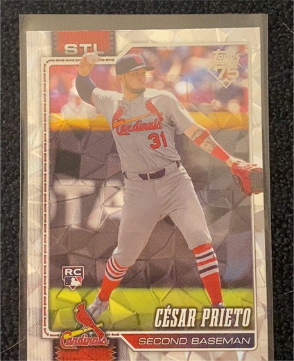 2026 Topps #31 César Prieto — front