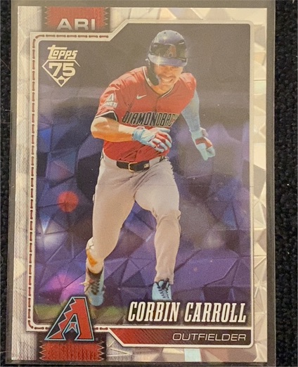 2026 Topps Series 1 #314 Corbin Carroll — front