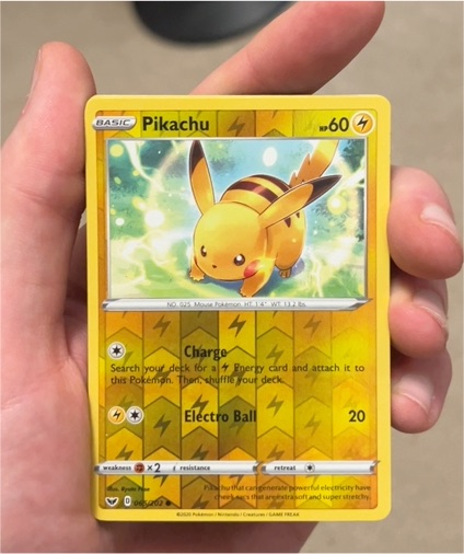 2020 Pokémon Sword & Shield #065 Pikachu — front