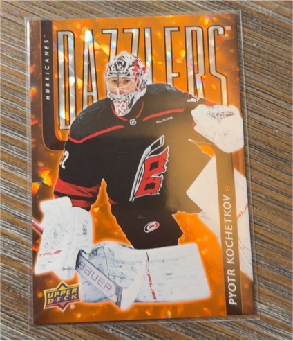 2025-26 Upper Deck Series 1 #DZ-9 Pyotr Kochetkov Dazzlers — front