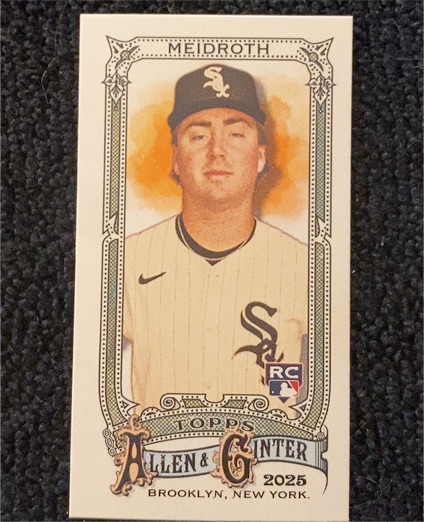 2025 Topps Allen & Ginter #115 Chase Meidroth — front
