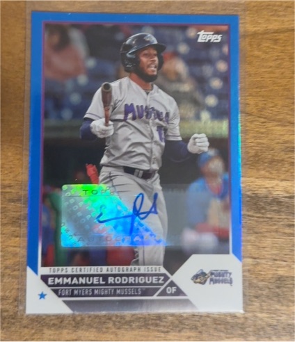 2023 Topps Pro Debut #PD-27 Emmanuel Rodriguez — front