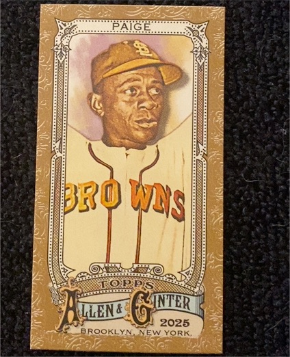 2025 Topps Allen & Ginter #57 Satchel Paige — front