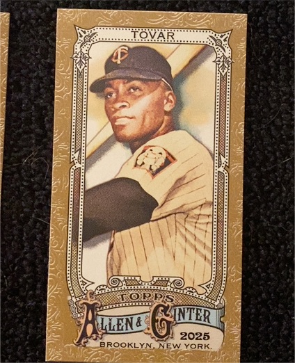 2025 Topps Allen & Ginter #288 Cesar Tovar — front