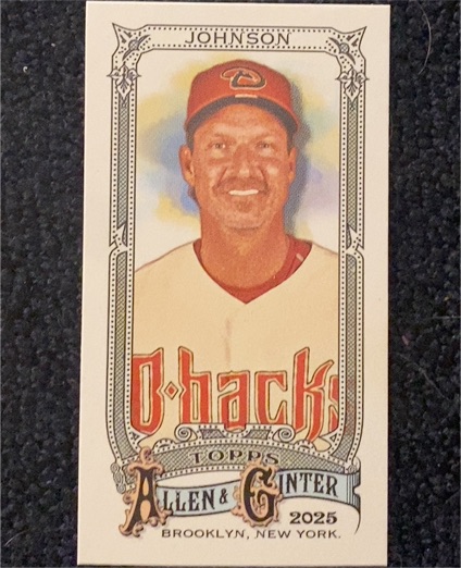 2025 Topps Allen & Ginter #4 Randy Johnson — front