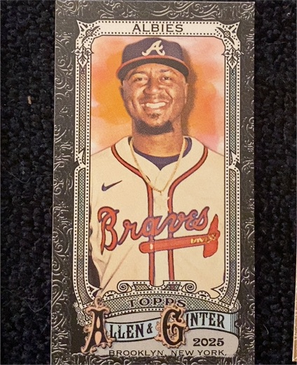 2025 Topps Allen & Ginter #56 Ozzie Albies — front