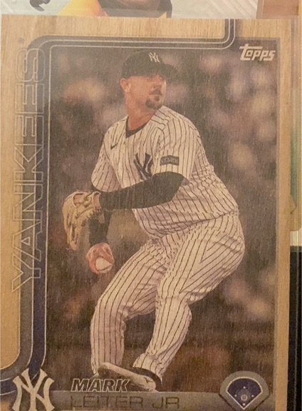 2025 Topps Update #US173 Mark Leiter Jr. Yankees — front