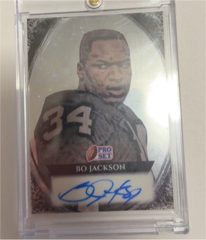 1991 Pro Set #34 Bo Jackson — front