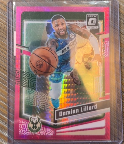 2023-24 Panini Donruss Optic #4 Damian Lillard — front