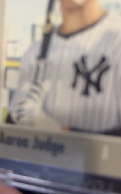 Aaron Judge New York Yankees Baseball Card — front