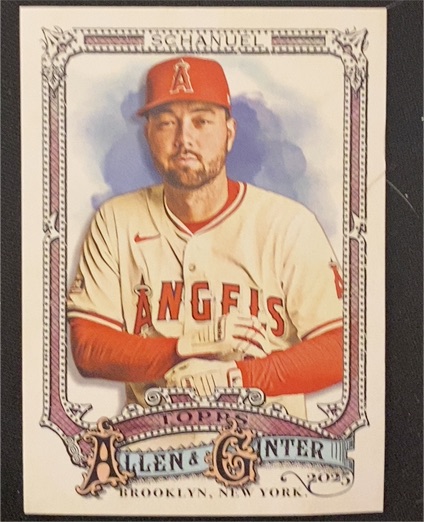 2025 Topps Allen & Ginter #161 Nolan Schanuel — front