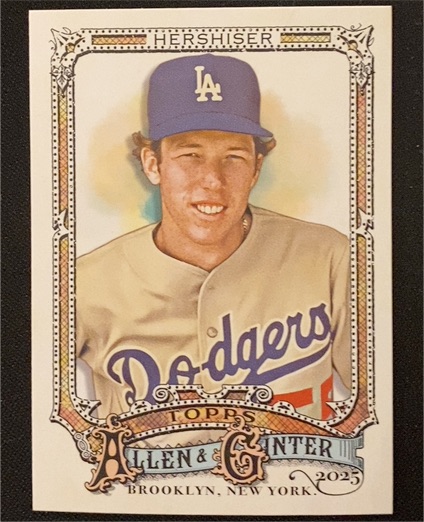2025 Topps Allen & Ginter #44 Orel Hershiser — front