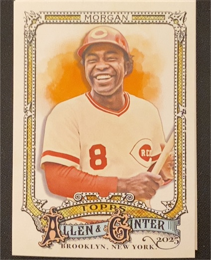 2025 Topps Allen & Ginter #179 Joe Morgan — front