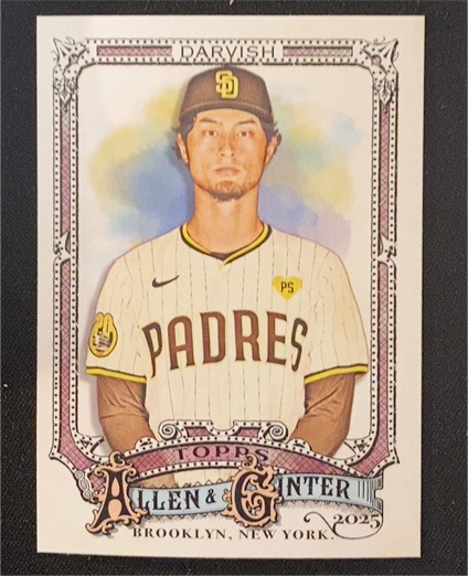 2025 Topps Allen & Ginter #150 Yu Darvish — front