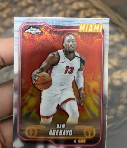 2024-25 Topps Chrome #33 Bam Adebayo — front