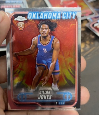 2024-25 Topps Chrome #189 Dillon Jones — front