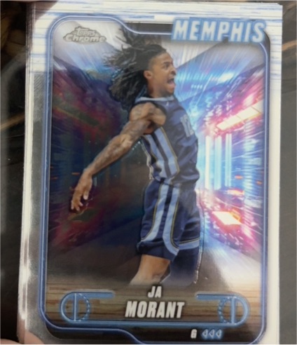 2024-25 Topps Chrome #188 Ja Morant — front