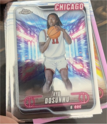 2024-25 Topps Chrome #58 Ayo Dosunmu — front