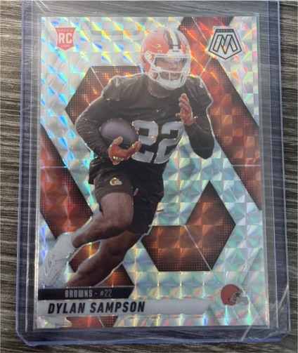 2025 Panini Mosaic #355 Dylan Sampson — front
