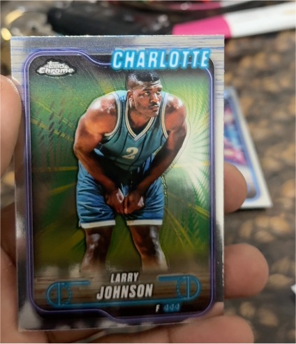 2024-25 Topps Chrome #98 Larry Johnson — front