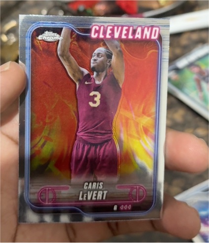 2024-25 Topps Chrome #56 Caris LeVert — front