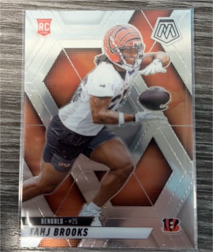 2025 Panini Mosaic #400 Tahj Brooks — front