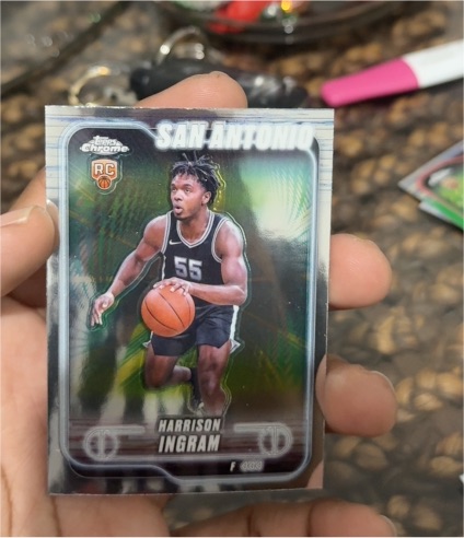 2024-25 Topps Chrome #179 Harrison Ingram — front
