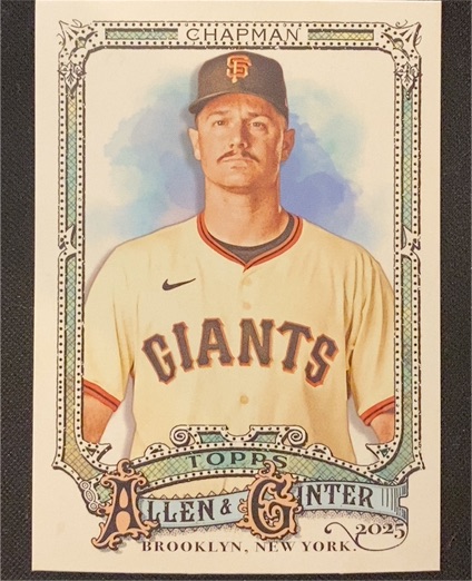 2025 Topps Allen & Ginter #97 Matt Chapman — front