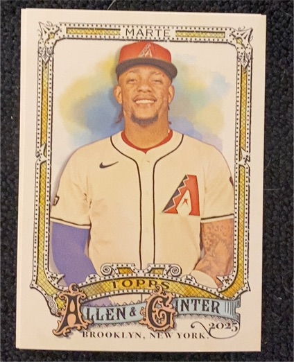 2025 Topps Allen & Ginter #86 Ketel Marte — front