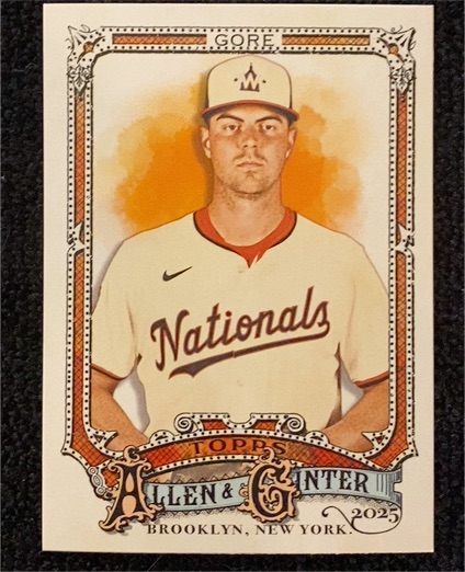 2025 Topps Allen & Ginter #244 MacKenzie Gore — front