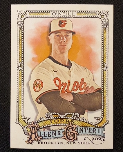 2025 Topps Allen & Ginter #242 Tyler O'Neill — front