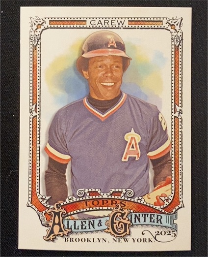 2025 Topps Allen & Ginter #16 Rod Carew — front