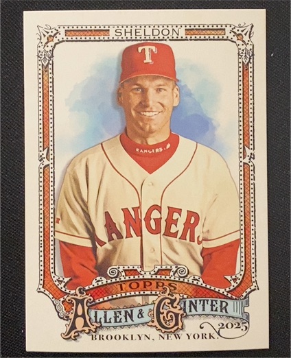 2025 Topps Allen & Ginter #214 Scott Sheldon — front