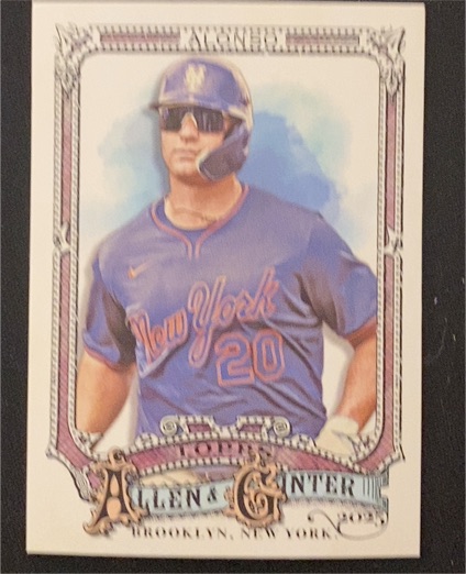 2025 Topps Allen & Ginter #121 Pete Alonso — front