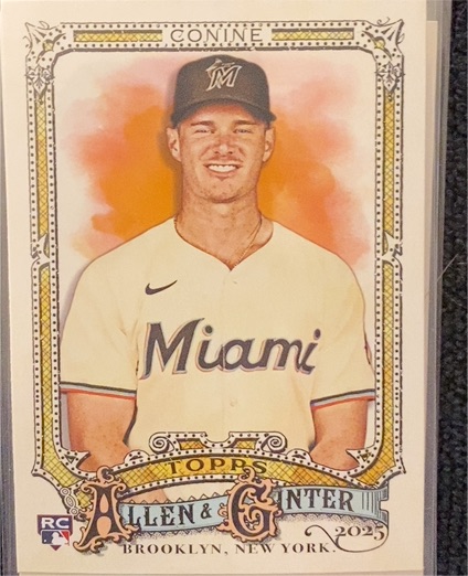 2025 Topps Allen & Ginter #236 Griffin Conine — front