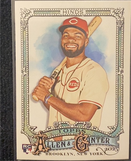 2025 Topps Allen & Ginter #126 Rece Hinds — front