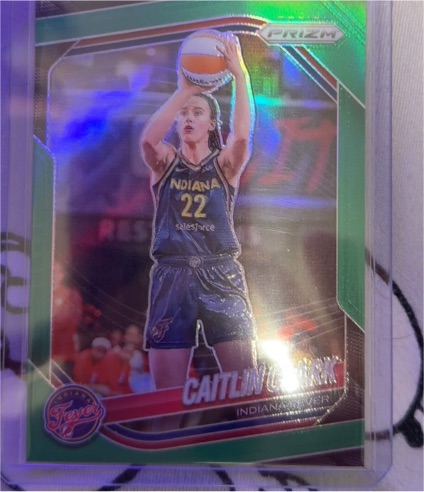 2025 Panini Prizm WNBA #22 Caitlin Clark — front
